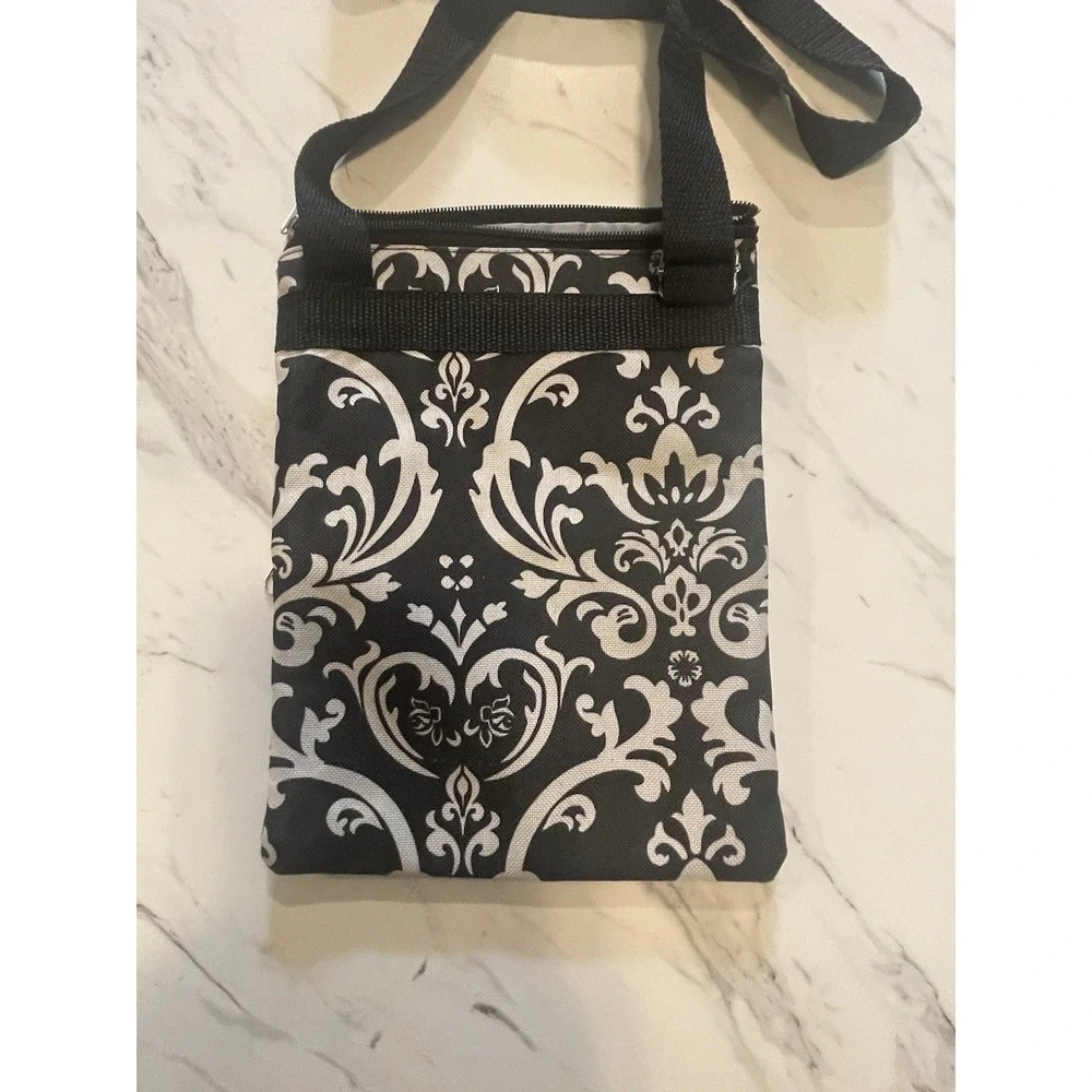 Women's Fashion Print Messenger Cross-body Bag Purse Hipster Shoulder Bag